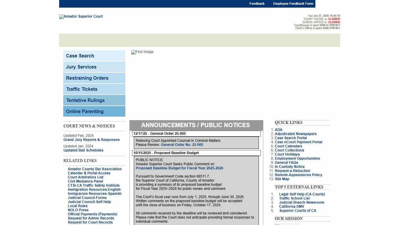 The Superior Court of California